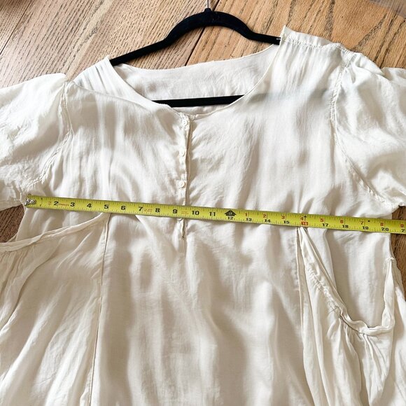 Magnolia Pearl Tunic Short Sleeve Silk Top - Picture 5 of 5